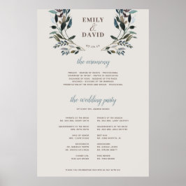 GartenWappen | Eggshell | Unterzeichnung des feier Poster