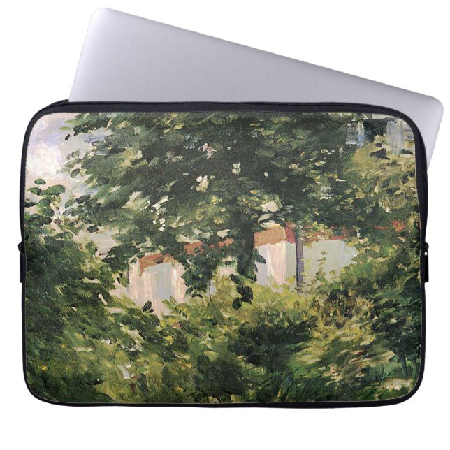 Gartenweg in Rueil Edouard Manet Laptopschutzhülle (Vorderseite)