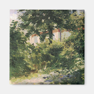 Gartenweg in Rueil Edouard Manet  Magnet