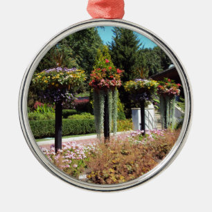Gartenweg Silbernes Ornament