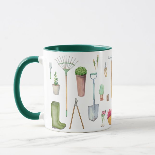 Gartenwerkzeuge  tasse (Links)