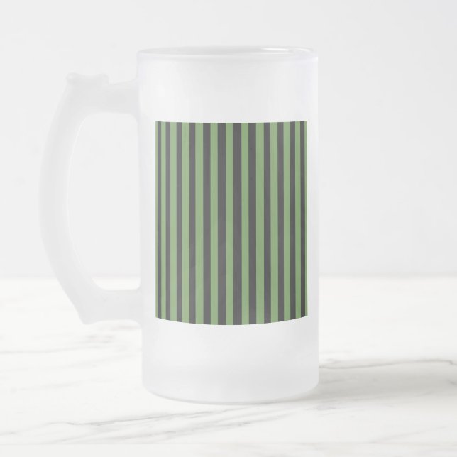 Gartenzaun Mattglas Bierglas (Links)