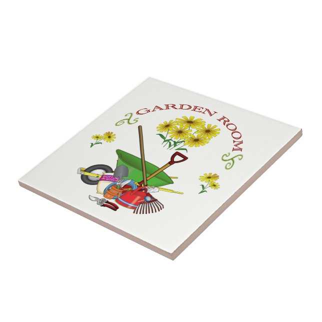 Gartenzimmer - Untersetzer Tile/Drink (Seite)