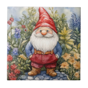 Gartenzwerg Fliese