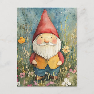 Gartenzwerg Postkarte