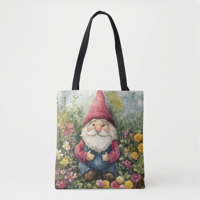 Gartenzwerg Tasche (Vorderseite)