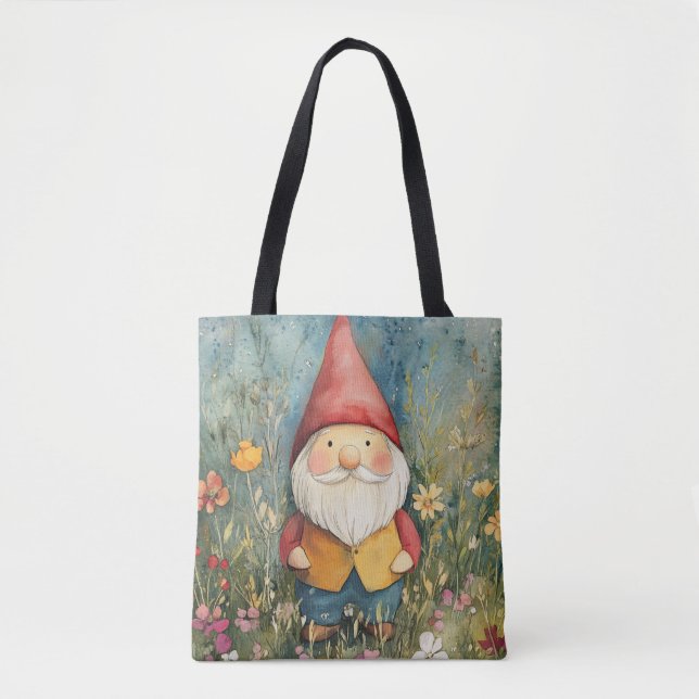 Gartenzwerg Tasche (Vorderseite)
