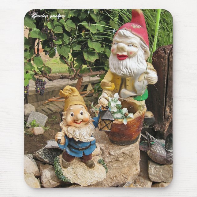 Gartenzwerge Mousepad (Vorne)
