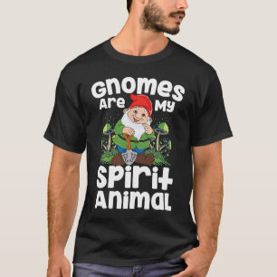 Gartenzwerge sind mein Seelentier Süßer Garten T-Shirt