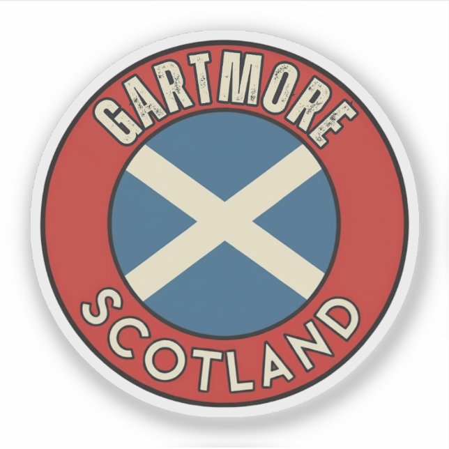 Gartmore, Schottland Aufkleber (Vorderseite)
