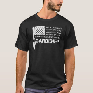 Gärtner Amerikanische USA-Flagge Vintage Perfekt F T-Shirt