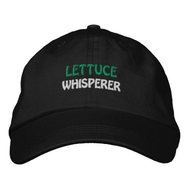 Gärtner bestickt Baseballhut Bestickte Baseballkappe (Vorderseite)