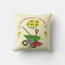 Gärtner, Gartenzeit, Gartenkissen Kissen