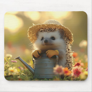 Gärtner in einer Blume Mousepad
