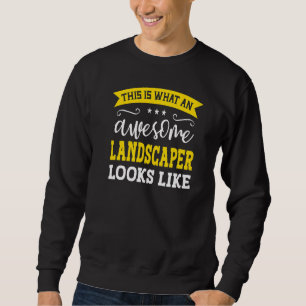 Gärtner Job Titel Mitarbeiter Lustiger Arbeiter La Sweatshirt