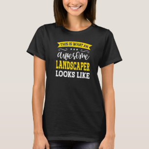 Gärtner Job Titel Mitarbeiter Lustiger Arbeiter La T-Shirt