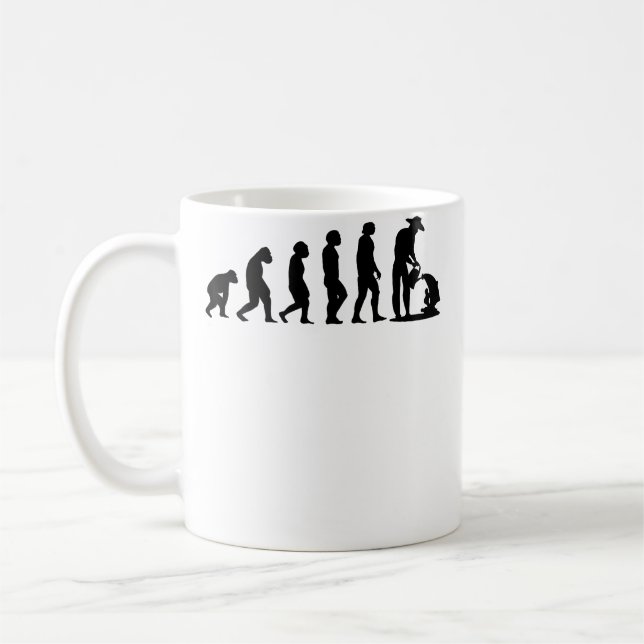 Gärtner Landschaftsgestalter Evolution Gartenbau G Kaffeetasse (Links)