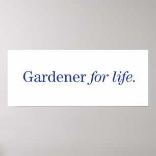 Gärtner Poster
