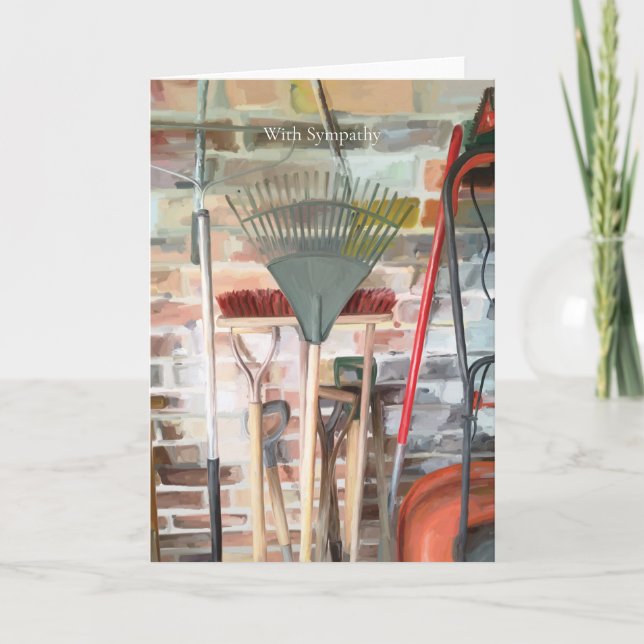 Gärtner Sympathie Karte (Vorderseite)