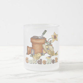 Gärtner-T-Shirts und Geschenke Mattglastasse