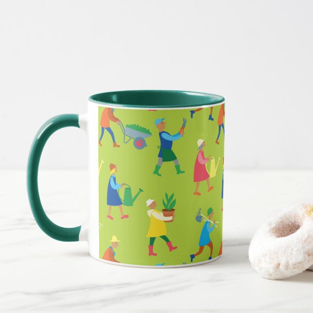 Gärtner Tasse (Mit Donut)
