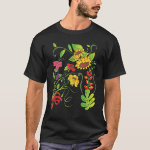 Gärtner Wildblumen Blüten Pflanze Garten Blumen T-Shirt