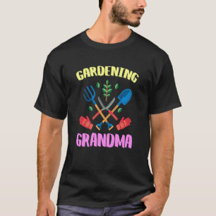 Gärtnerei Oma Funny Großeltern Gartenbau T-Shirt