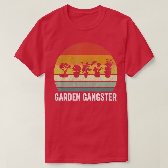 Gärtnergartengarten Vintag für den Garten Shirt (Design vorne)