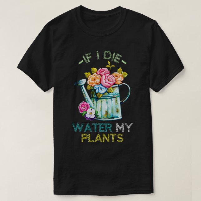 Gärtnergeschenk Schlemmerparadies T-Shirt (Design vorne)