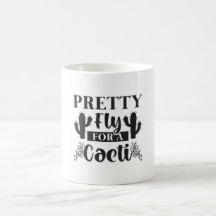 Gärtnern Hübsche Fliege für einen Cacti Gardener F Kaffeetasse