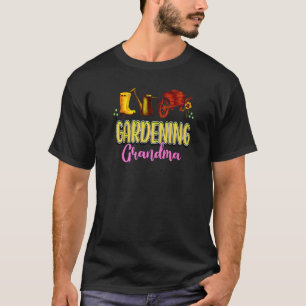 Gärtnernde Oma Pflanzenliebhaberin Oma Gärtnerin P T-Shirt
