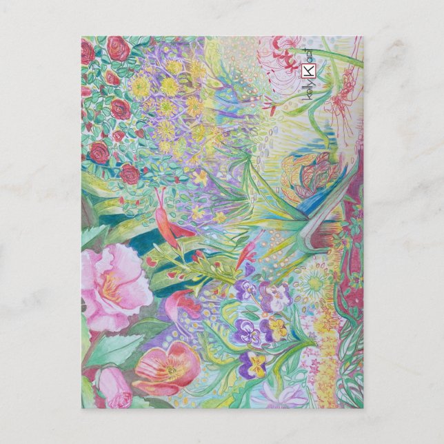 Gärtnerparadies Postkarte (Vorderseite)