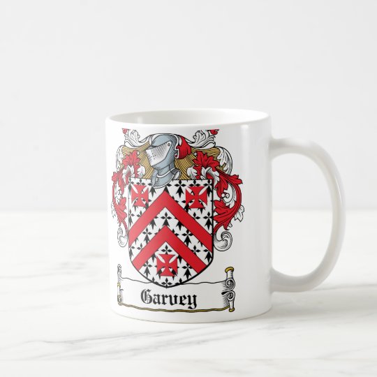 Garvey Familienwappen Kaffeetasse