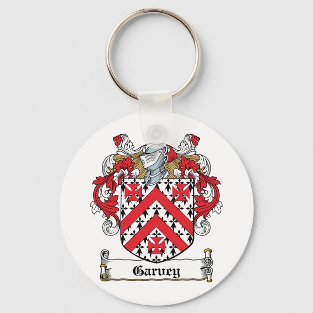 Garvey Familienwappen Schlüsselanhänger (Vorderseite)