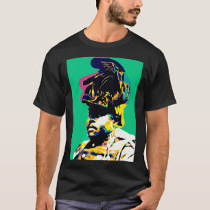 Garvey Pan African Pop Art Marcus Schwarzer  T-Shirt