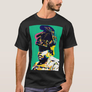 Garvey Pan African Pop Art Marcus Schwarzer  T-Shirt