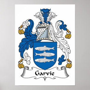 Garvie Familienwappen Poster