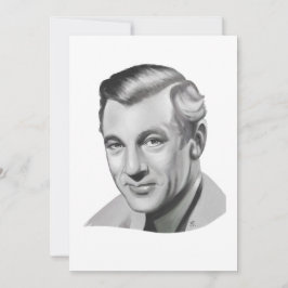 Gary Cooper Dankeskarte