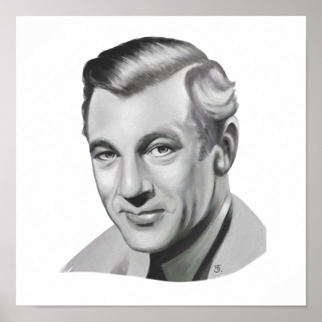 Gary Cooper Poster (Vorne)