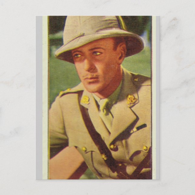 Gary Cooper Postkarte (Vorderseite)