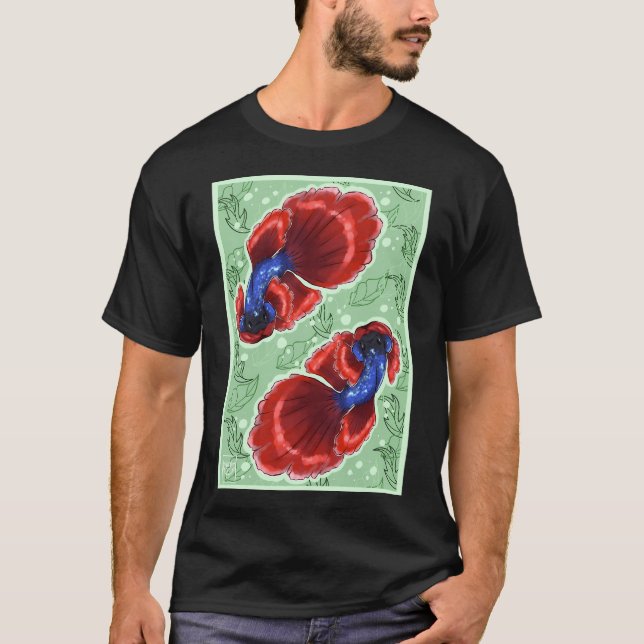 Gary der Kampffisch T-Shirt (Vorderseite)