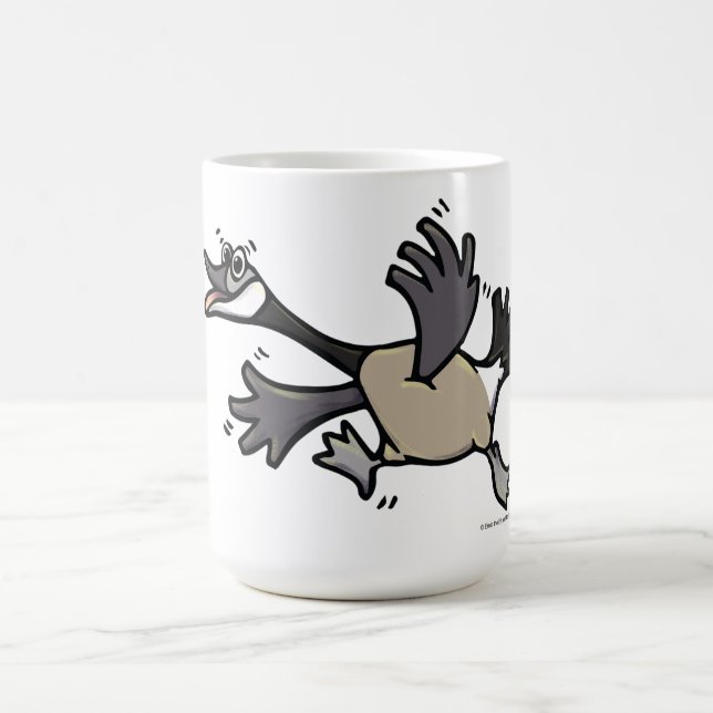 Gary die Gans-Tasse - Ernie das Elf-Buch Kaffeetasse (Mittel)