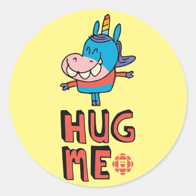 Gary Hug Me Stickers (Vorderseite)