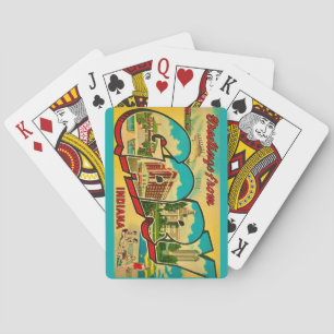 Gary Indiana Gruß Spielkarten