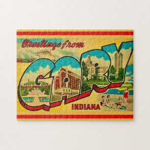 Gary Indiana Grußpostkarte