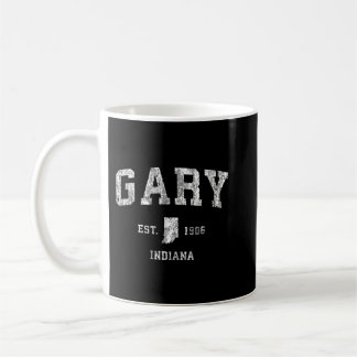 Gary Indiana im Vintagen Sportdesign Kaffeetasse