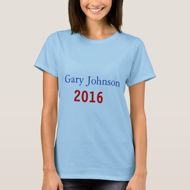 Gary Johnson 2016 T-Shirt (Vorderseite)