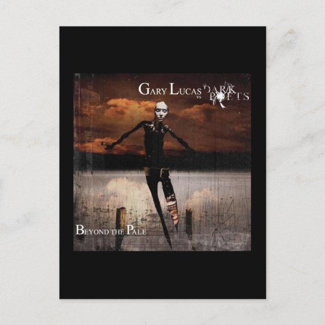 Gary Lucas Vs The Dark Poets Album Image Postcard Postkarte (Vorderseite)