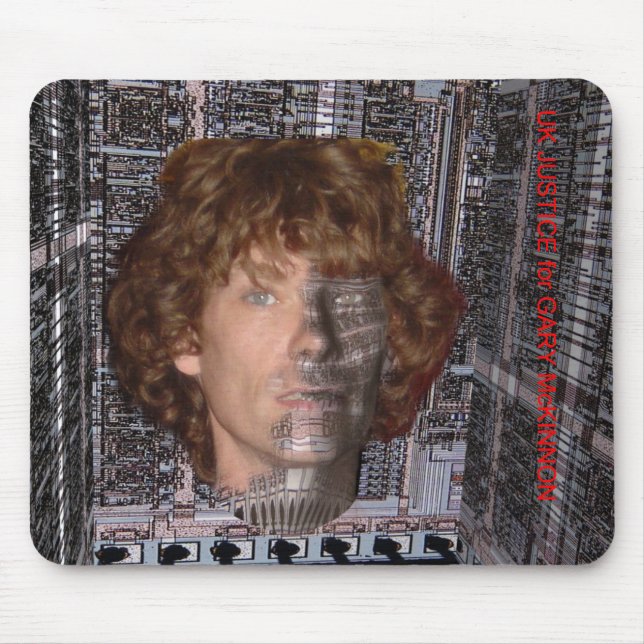 Gary McKinnon-Mäusematte Mousepad (Vorne)