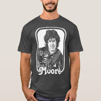 Gary Moore Retro Style Lüfterdesign T-Shirt